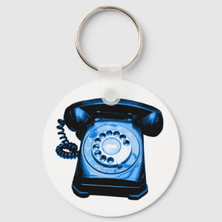 Hotline Blue Keychain