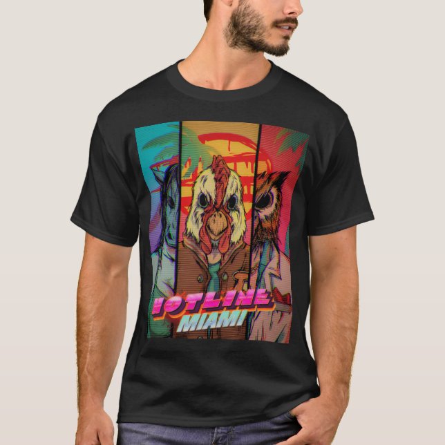 Hotline Miami T-Shirt (Front)