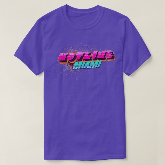 Hotline Miami T-Shirt (Design Front)