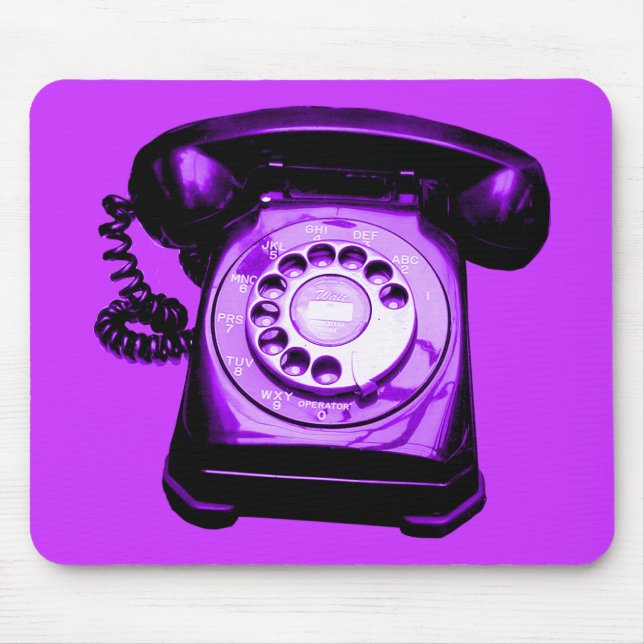 Hotline Purple Mouse Pad (Front)