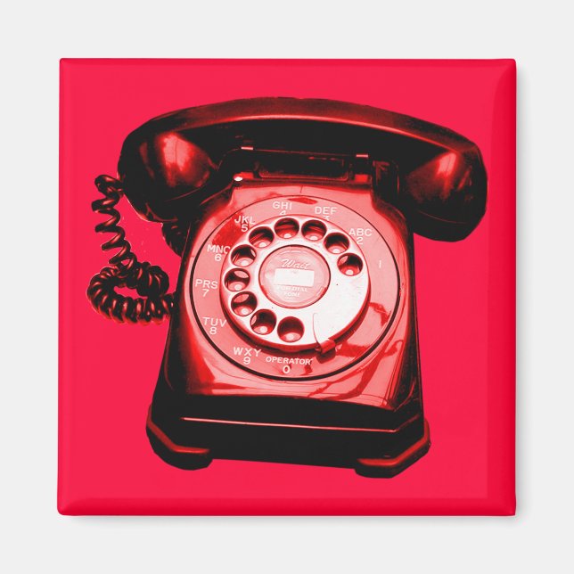 Hotline Red Magnet (Front)
