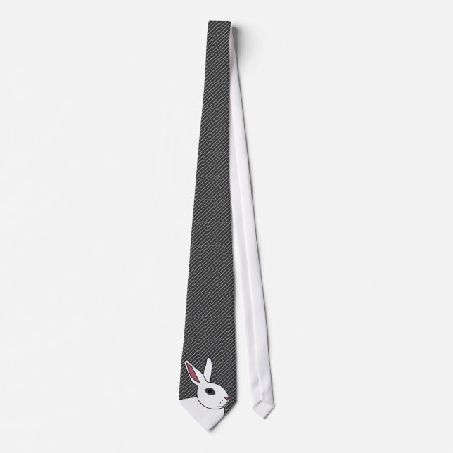 Hotot Rabbit Tie (Front)