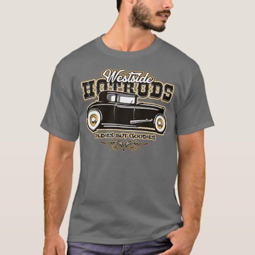 Hotrod Classic Muscle Cars Drift  T_Shirt