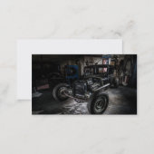 Hotrod in a Garage Business Card (Front/Back)
