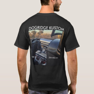HOTROD TEE SHIRT. DOGRIDGE KUSTOMS