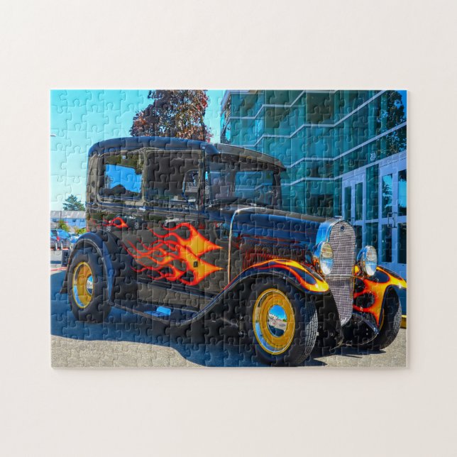 Hotrods in Oregon. Jigsaw Puzzle (Horizontal)