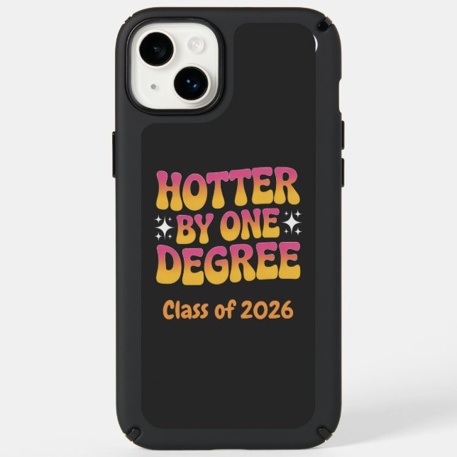 Hotter By One Degree Graduation 2026  Speck iPhone Case (Front)
