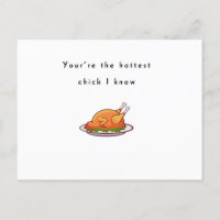 Hottest chick I know,chicken funny humourous quote