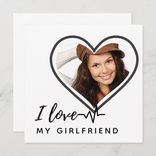 HOTTEST Girlfriend Alert! Photo I Love My GF Award (Front/Back)