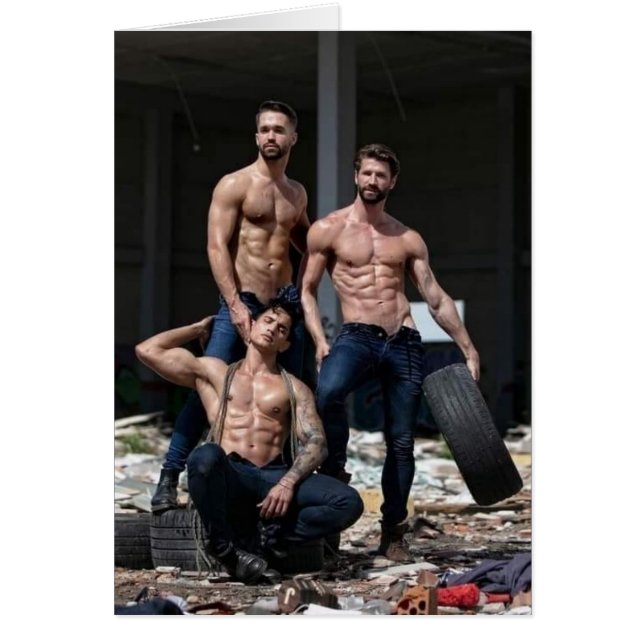 Hottest Hunks on the Planet! Time For Equality! (Front)
