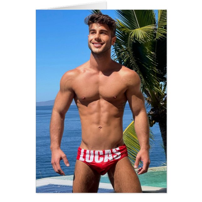 Hottest Hunks on the Planet! Time For Equality! Cards (Front)