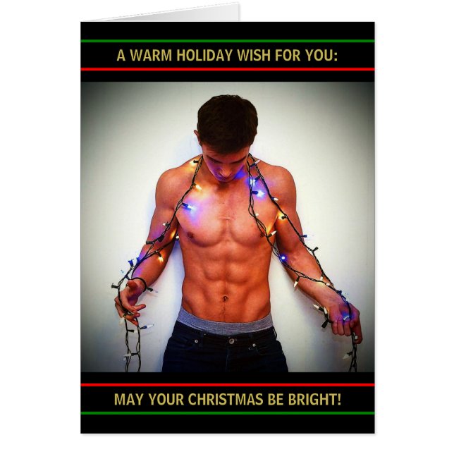 Hottest Hunks on the Planet! Time For Equality! Cards (Front)