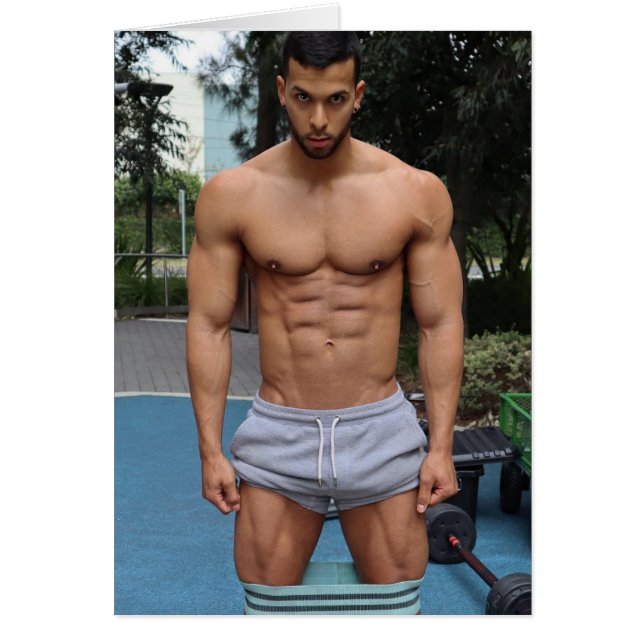Hottest Hunks on the Planet! Time For Equality! Cards (Front)