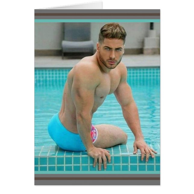 Hottest Hunks On The Planet! Time For Equality! Cards (Front)
