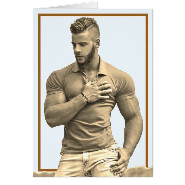 Hottest Hunks On The Planet! Time For Equality! Cards (Front)