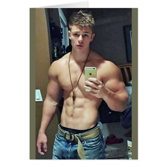 Hottest Hunks on the Planet! Time For Equality! Cards (Front)