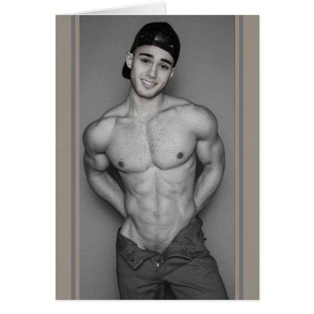 Hottest Hunks on the Planet! Time For Equality! Cards (Front)