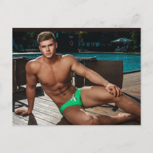 Hottest Hunks on the Planet! Time For Equality!    Postcard