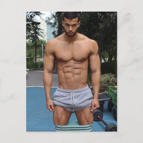 Hottest Hunks on the Planet Time For Equality Postcard