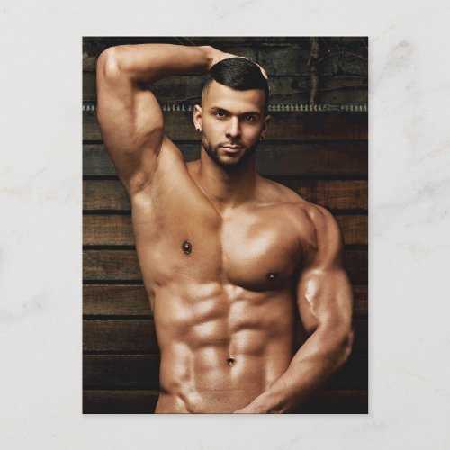 Hottest Hunks on the Planet Time For Equality Postcard