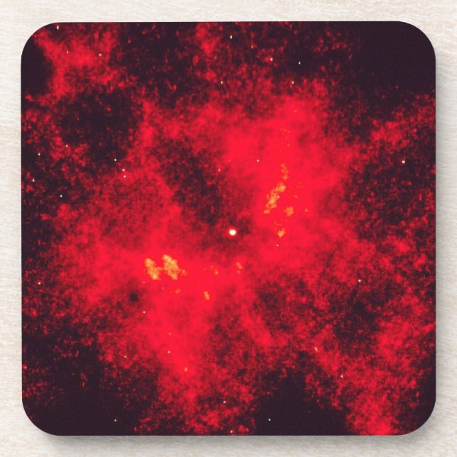 Hottest Known Star NGC 2440 Nucleus Beverage Coaster (Front)