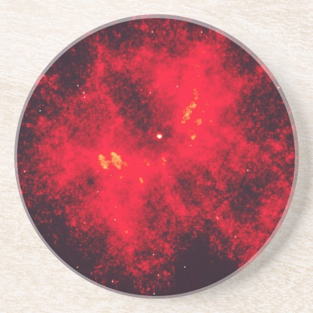 Hottest Known Star NGC 2440 Nucleus Drink Coaster (Front)
