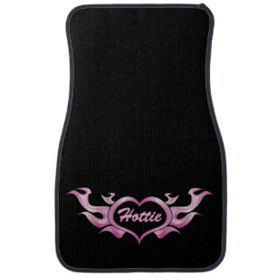 Hottie Heart Car Floor Mat