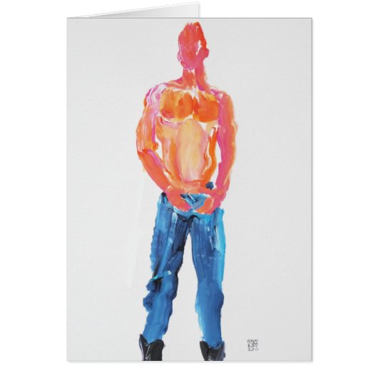 Hottie Removing Jeans 1 (Front)