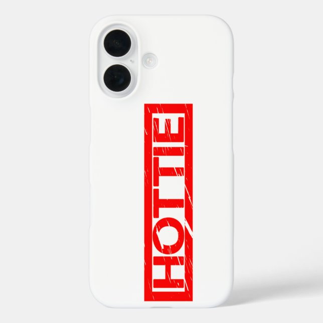 Hottie Stamp Case-Mate iPhone Case (Back)