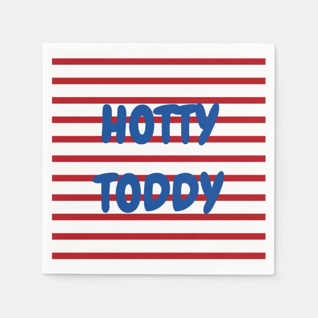 Hotty Toddy Events Napkins (Front)