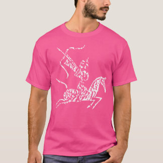 Hou Yi God Of Archery Ancient S Distressed Rubbing T-Shirt