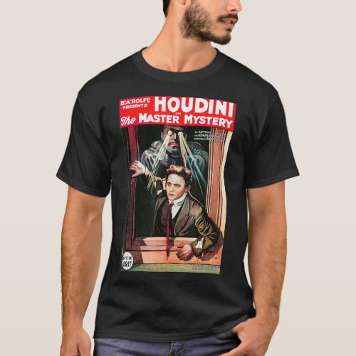 Houdini illusionist and stunt performer Vintage po T_Shirt