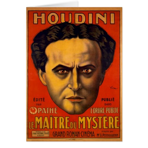 Houdini le matre du mystre Vintage