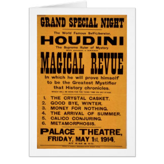 Houdini poster cards