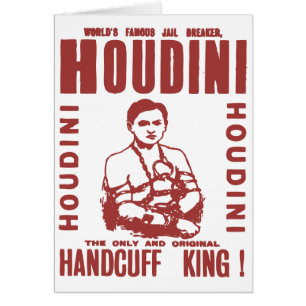 Houdini the handcuff king
