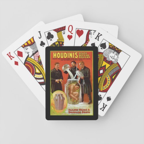 Houdinis Death_Defying Mystery Playing Cards