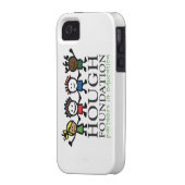 Hough Foundation iphone 4 case (Back Left)