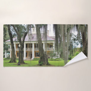 Houmas House Louisiana Southern Plantation Bath Towel Set