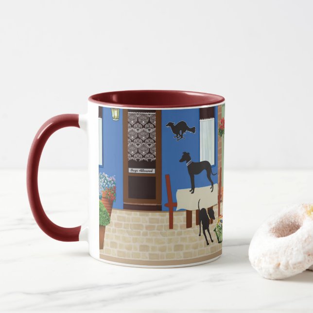 Hound Day Out Mug (With Donut)