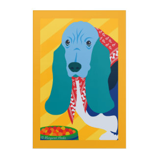 Hound Dog Acrylic Wall Art