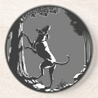 Hound Dog Art Drink Coasters Hunting Dog Coasters