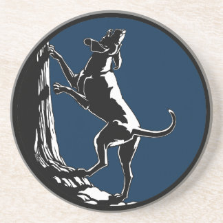 Hound Dog Art Drink Coasters Hunting Dog Coasters
