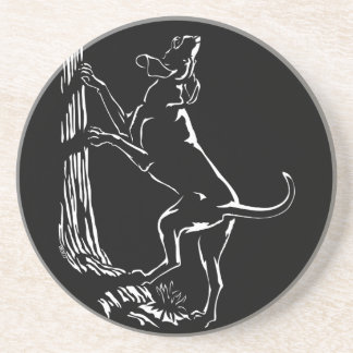 Hound Dog Art Drink Coasters Hunting Dog Coasters