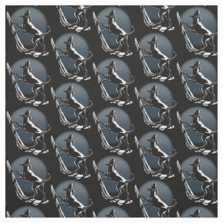 Hound Dog Art Fabric Fabric Hunting Dog Pattern