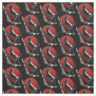 Hound Dog Art Fabric Fabric Hunting Dog Pattern