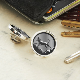 Hound Dog Art Pins Hunting Dog Lapel Pin Customize