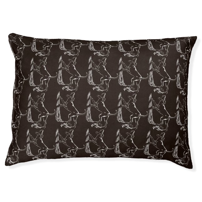 Hound Dog Bed Hunting Dog Pet Beds Personalize (Front)