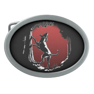 Hound Dog Belt Buckle Hunting Dog Belt Buckle
