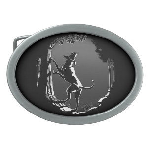 Hound Dog Belt Buckle Hunting Dog Belt Buckle
