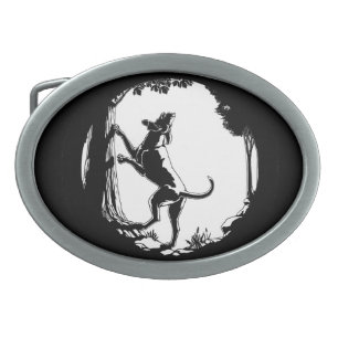 Hound Dog Belt Buckle Hunting Dog Belt Buckle